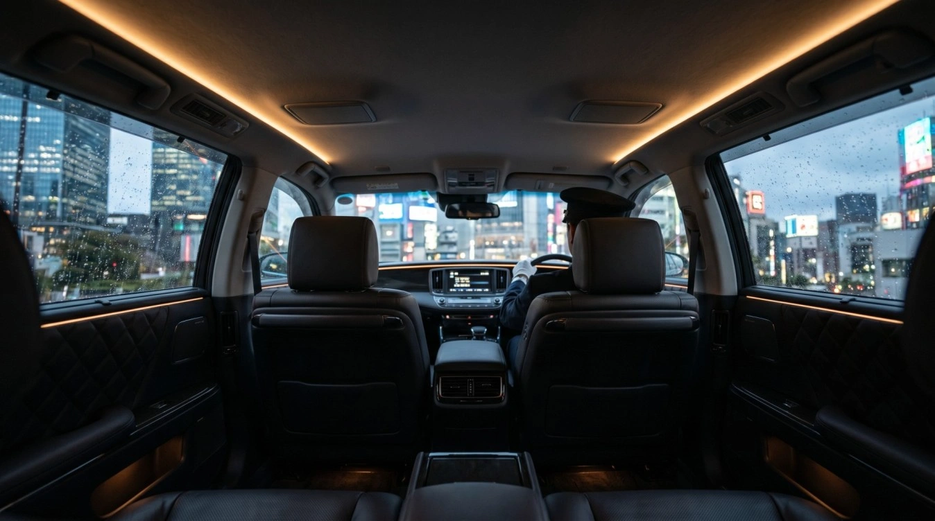 Private English-speaking chauffeur service in Tokyo with luxury vehicle Singh Car Service