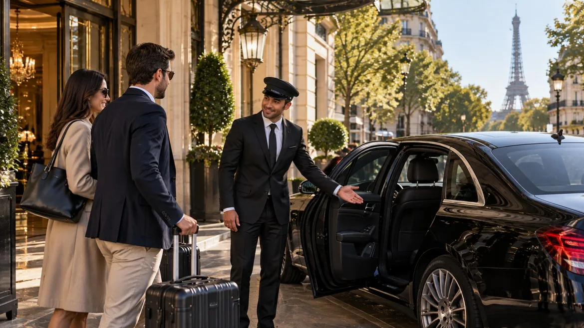 English-speaking chauffeur service in Paris for Orly airport arrivals