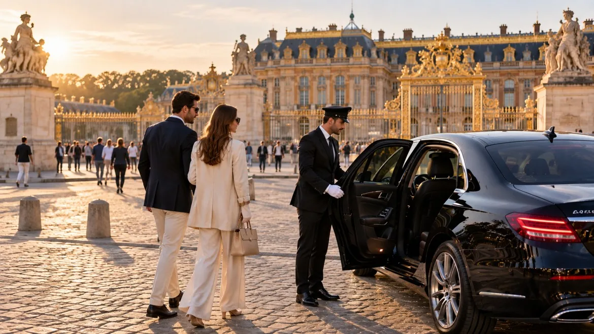 Private chauffeur from Paris to Versailles